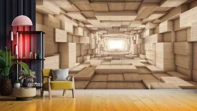 Furniture, Living, Wall Designs by Building Supplies Interior wallpaper 3D 4D 5D, Delhi | Kolo