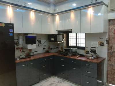Lighting, Kitchen, Storage Designs by Contractor Manish Sharma, Delhi | Kolo