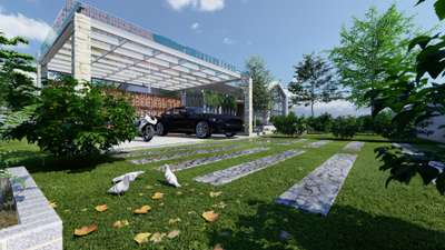 Outdoor Designs by Architect Ar MELBIN THOMAS, Kottayam | Kolo