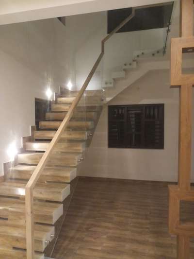 Staircase Designs by Contractor Sajith VP, Kozhikode | Kolo