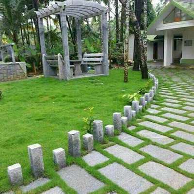 Outdoor, Flooring Designs by Building Supplies FAMS HOMES InteriorsContracting, Thrissur | Kolo