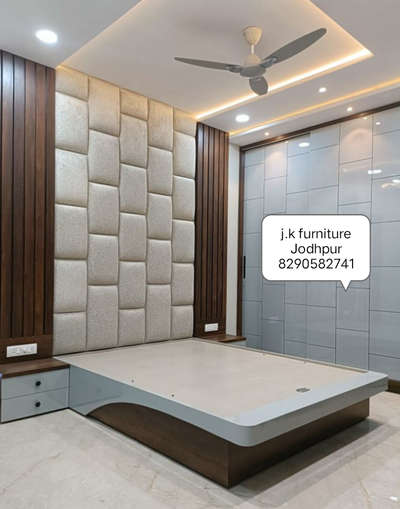 Ceiling, Furniture, Bedroom, Lighting, Storage Designs by Contractor kavarraj suthar, Jodhpur | Kolo