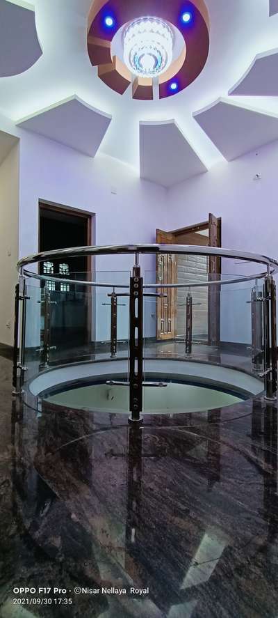 Ceiling, Staircase Designs by Service Provider Royal steelglass, Palakkad | Kolo