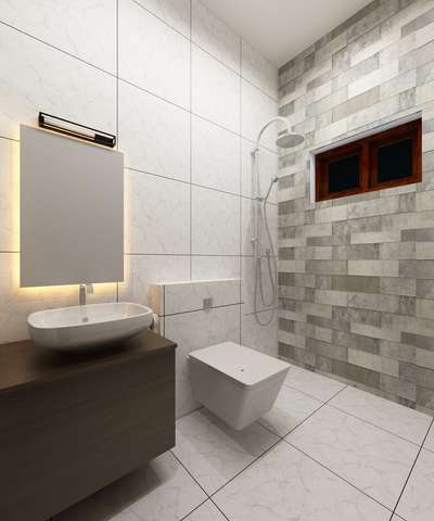 Bathroom Designs by Contractor vineesh vamadevan, Pathanamthitta | Kolo