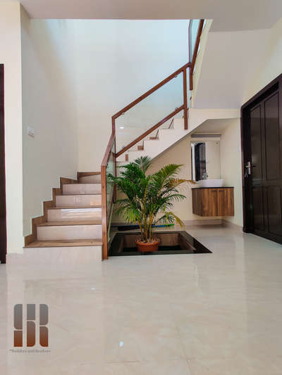 Staircase Designs by Contractor sharan kumar, Thiruvananthapuram | Kolo