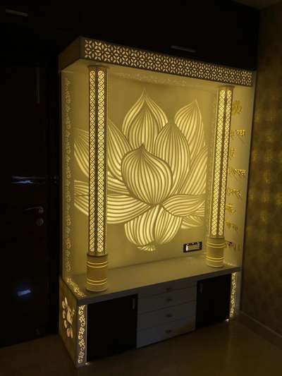 Storage, Prayer Room Designs by Interior Designer Designo  Temple Store , Delhi | Kolo