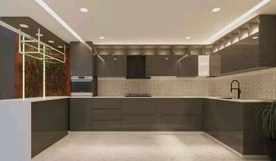 Kitchen, Lighting, Storage Designs by Contractor jobypmathew Mathews, Pathanamthitta | Kolo