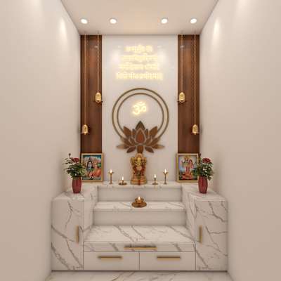 Prayer Room Designs by Architect Pushpendra  Gurjar, Indore | Kolo