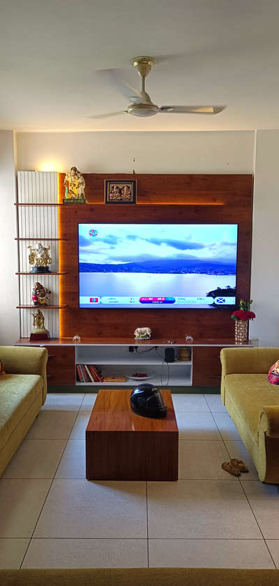 Living, Storage, Table, Lighting, Furniture Designs by Carpenter Shiva Panchal, Panipat | Kolo