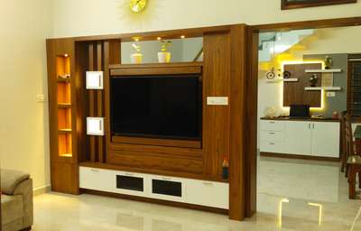 Living, Storage Designs by Interior Designer DQ designersinteriors, Thrissur | Kolo
