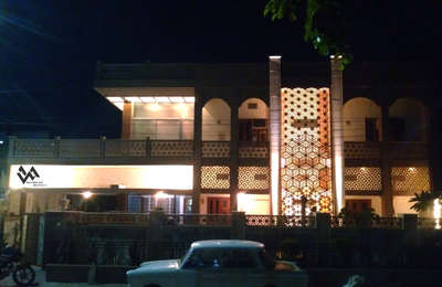 Exterior, Lighting Designs by Architect Mukesh Suthar, Jaipur | Kolo