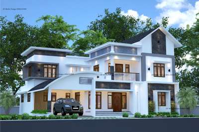 Exterior, Lighting Designs by 3D & CAD Nisanth Chandran, Thrissur | Kolo