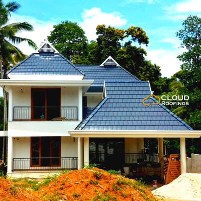 Exterior Designs by Building Supplies Rimshad Cloud Roofings , Malappuram | Kolo