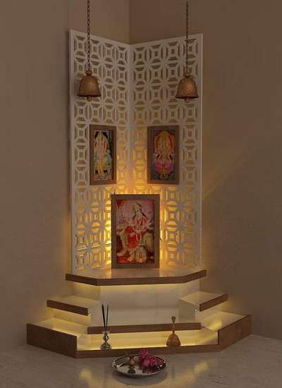 Prayer Room, Storage Designs by 3D & CAD Bijendra  Singh , Faridabad | Kolo