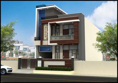 Exterior Designs by Architect RAKESH JANGIR, Sikar | Kolo
