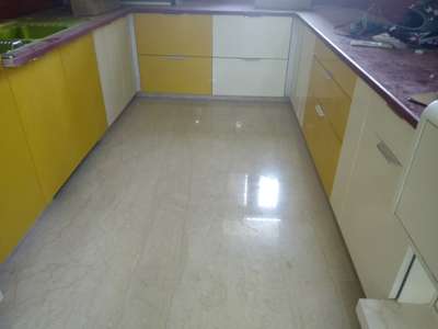 Kitchen, Storage, Flooring Designs by Carpenter Sujeetsharma Sharma, Delhi | Kolo