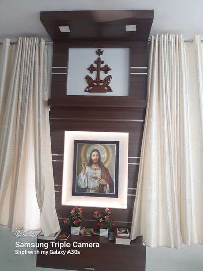 Prayer Room, Storage Designs by Interior Designer Indu Menon, Kottayam | Kolo