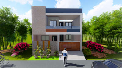 Exterior Designs by Architect House Plans Files, Bhopal | Kolo