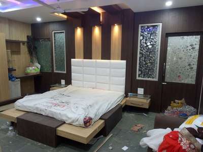 Furniture, Lighting, Storage, Bedroom Designs by Contractor Surendra   Chouhan , Ujjain | Kolo