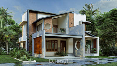 Exterior Designs by Architect leout Architects, Kollam | Kolo