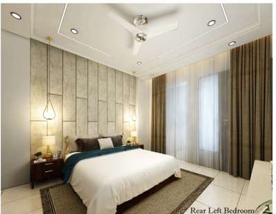 Bedroom, Furniture, Lighting, Storage Designs by Interior Designer Renu Tiwari, Faridabad | Kolo