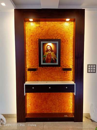 Lighting, Prayer Room, Storage Designs by Interior Designer Martin Thomas, Thrissur | Kolo