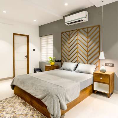 Bedroom, Furniture, Storage, Lighting, Wall Designs by Architect  Nanda Kishor, Thiruvananthapuram | Kolo