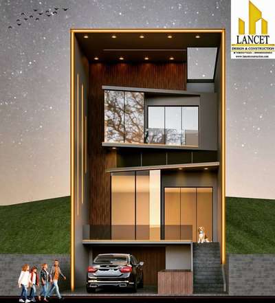Exterior, Lighting Designs by Civil Engineer Kunal Sharma, Panipat | Kolo