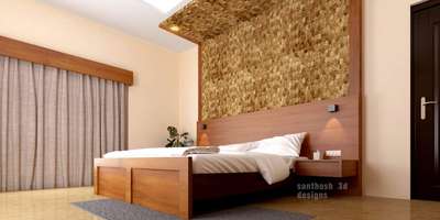 Bedroom Designs by 3D & CAD Santhosh  mathew , Pathanamthitta | Kolo