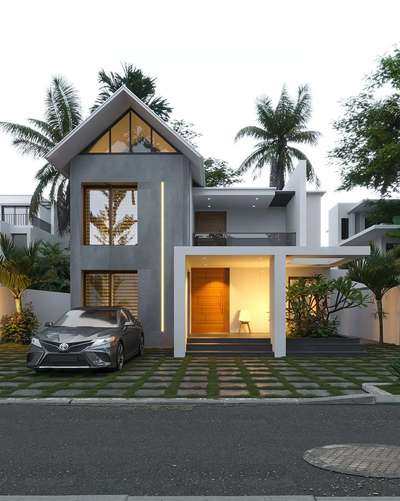 Exterior Designs by Architect BIHASH ARSHAK, Palakkad | Kolo