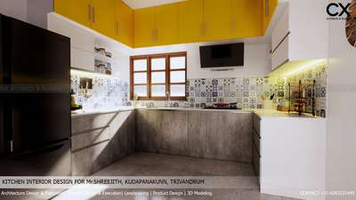 Kitchen, Storage, Window Designs by Architect COAX BUILDERS, Kollam | Kolo