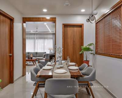 Dining, Furniture, Table, Lighting Designs by Architect Ar anulashin , Malappuram | Kolo