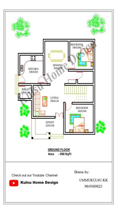 Plans Designs by 3D & CAD kulsu home design, Malappuram | Kolo