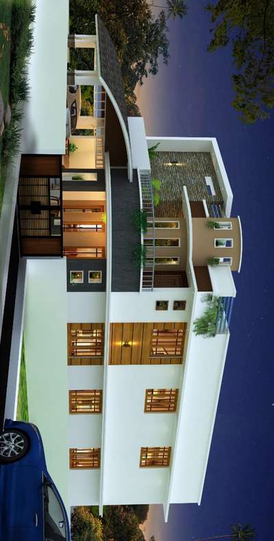 Exterior Designs by Painting Works Anumon IR   7902999330, Thrissur | Kolo