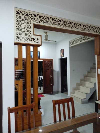 Staircase Designs by Contractor Shibu Andaladi, Palakkad | Kolo