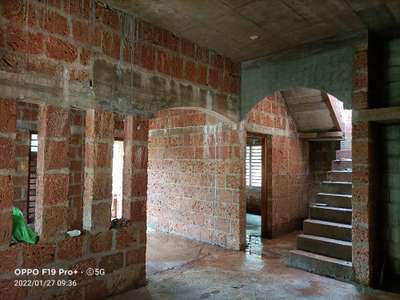 Staircase, Wall Designs by Contractor MAHSHOOQ 9745308540, Malappuram | Kolo