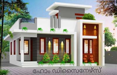 Exterior, Lighting Designs by Civil Engineer HARI KUMAR      Home designers, Pathanamthitta | Kolo