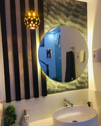 Bathroom Designs by Contractor HABIKON constructions  interiors, Kozhikode | Kolo