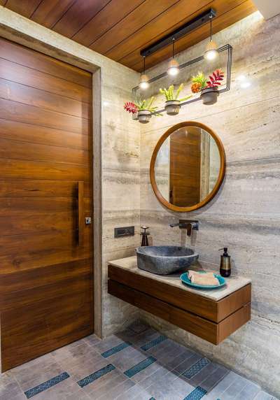 Door, Bathroom, Lighting, Home Decor, Storage Designs by Contractor tiwari builders, Delhi | Kolo