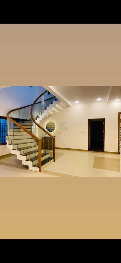 Staircase Designs by Civil Engineer Devin G, Kannur | Kolo