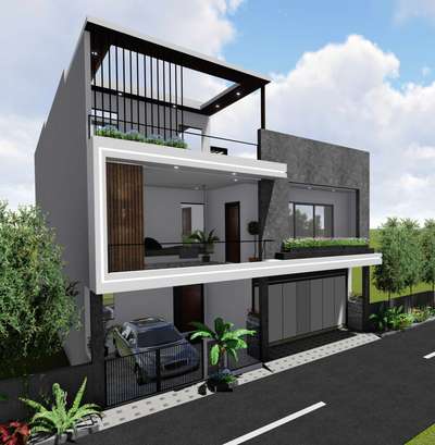 Exterior Designs by Architect Krati  Mittal, Indore | Kolo