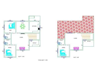 Plans Designs by 3D & CAD Robin Roy, Kollam | Kolo