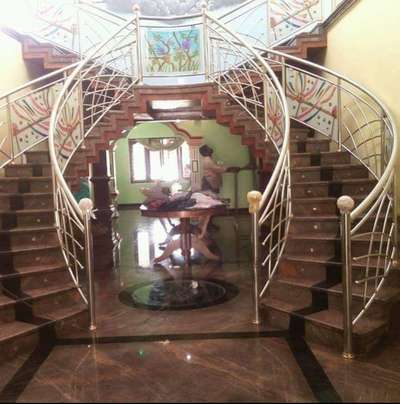 Staircase, Table Designs by Flooring Vinod Kumar, Kottayam | Kolo