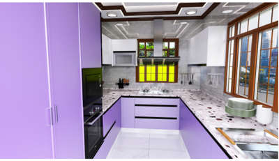 Kitchen, Storage Designs by 3D & CAD Naman Guri, Gurugram | Kolo