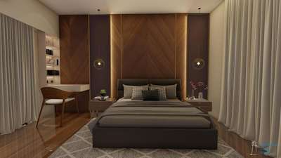 Furniture, Storage, Bedroom, Wall Designs by Architect Lighthouse Design Studio, Indore | Kolo