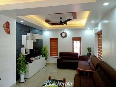 Ceiling, Furniture, Lighting, Living, Storage Designs by Interior Designer Reghu Kp, Pathanamthitta | Kolo