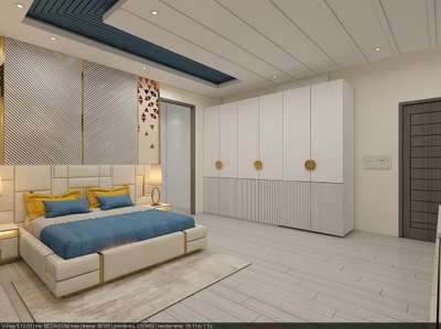 Furniture, Storage, Bedroom, Wall, Ceiling Designs by Interior Designer Anuradha  Shukla, Delhi | Kolo