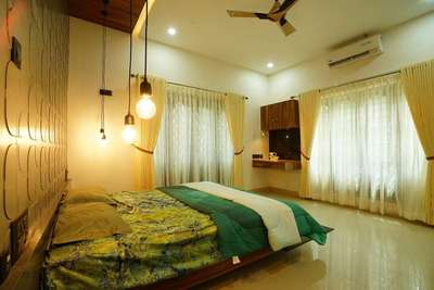 Furniture, Lighting, Storage, Bedroom Designs by Interior Designer interior works  roofing shingles work, Malappuram | Kolo