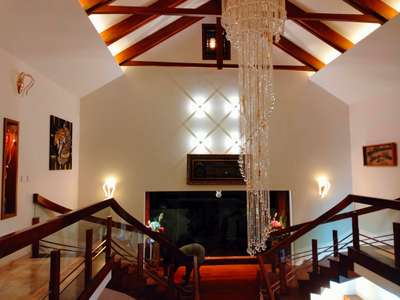 Ceiling, Home Decor, Lighting, Staircase Designs by Painting Works Vahab Vahabudheen , Malappuram | Kolo