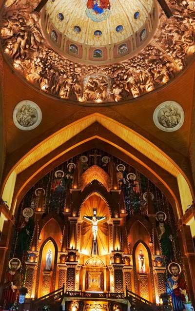 Prayer Room Designs by Contractor Faby Jose, Ernakulam | Kolo